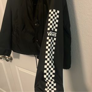 Large black van windbreaker brand new